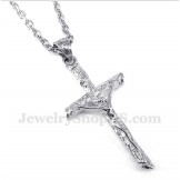 Men's Titanium Jesus Pendant with Free Chain