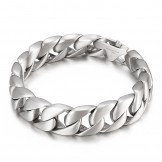 titanium Black Men's Bracelet Men's Chain